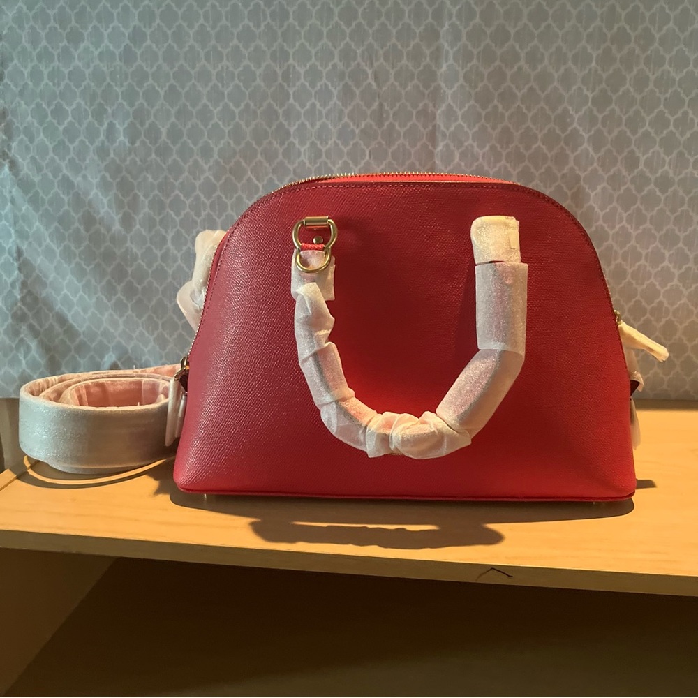 Coach Pink Katy Satchel with Signature Canvas Logo Strap 💕 - Picture 9 of 16